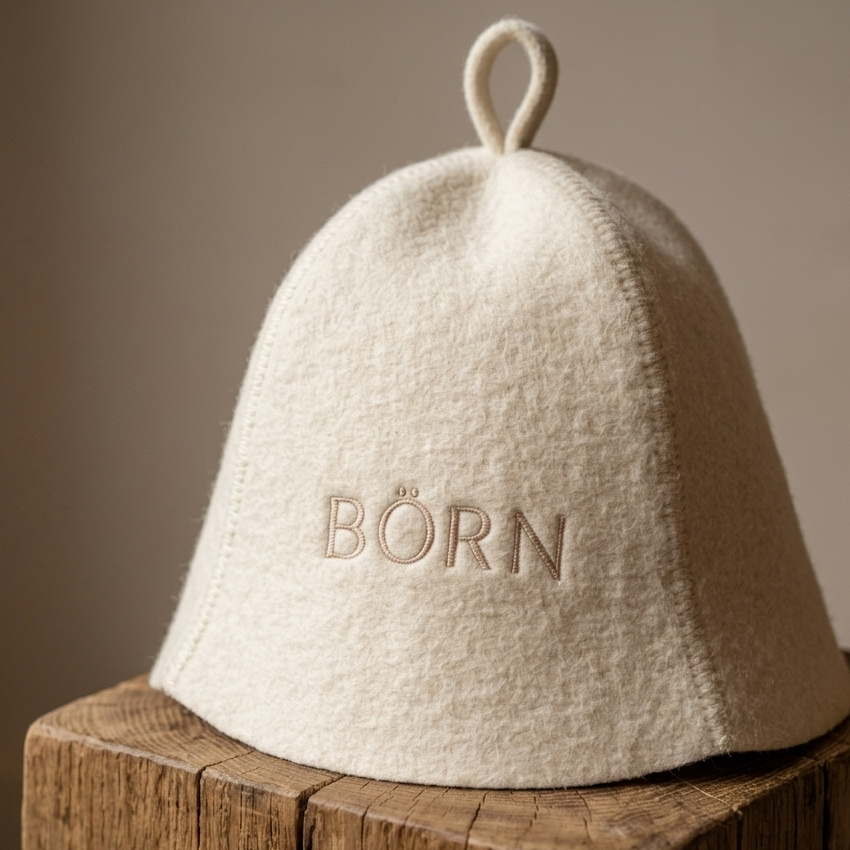 premium organic wool felt sauna banya for heat protection